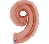 Grabo 239RG-P Superloon Numéro 9 Lot de 1 pièce Longueur 101,6 cm Couleur or rose Taille unique