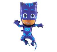 Grabo - Ballon Foil Supershape 31" "-79 cm Super Pyjamas-PJ Mask Catboy Non emballé, Bleu, L174