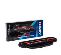 GRABO Slender Seal - Système d'étanchéité spécial pour objets longs et étroits | Idéal pour les surfaces telles que le carrelage, les tuyaux, les plans de travail | Mousse SBR de haute qualité. 100 mm