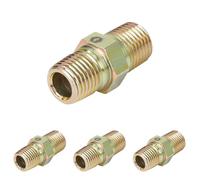 Graco 156971 Raccord de flexible, mamelon manchon de raccordement de flexible 1/4’’ x 1/4’’ - pour Magnum A20, A30, A45, A60, A80, A100, ProS19, ProS21 (Lot de 4)