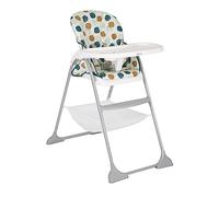 Graco Chaise haute SnackEase – pliage d'une main, lavable, 6 mois–env. 3 ans, Multicolore Organza