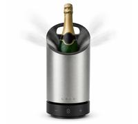 Grad No.1 Steel Series – Refroidisseur à vin portable haut de gamme en acier inoxydable brossé avec refroidissement actif (5–20 °C)