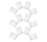 GRADENEVE 12 Pièces Paquet de Rangement Suspendu Étanche et Design Plat en Pvc Transparent avec Crochets Maximisation de L'espace Vertical pour Bibliothèque et Postes de Travail