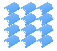 GRADENEVE 12 Pièces Piège à Insectes Volants Recto Verso Bleu en Abs avec Adhésif Puissant, pour Zones de Stockage et Environnements Muraux, Conçu pour Utilisateurs Sensibles aux Odeurs