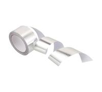 GRADENEVE 1rouleau Ruban Adhésif Aluminium Isolant Thermique Haute Résistance Chaleur Étanchéité pour Tuyaux et Réparation de Canalisations Bande Autocollante Imperméable pour Isolation