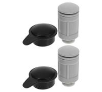 GRADENEVE 2 Pièces Air Injection Valve and Cap Replacement for Above Ground Pools Compatible with Intex Swimming Pool Valve Adapter for Easy Maintenance and Secure Fit