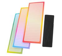 GRADENEVE Bloc-notes Aimant Pu avec Magnétique Réfrigérateur 150 Feuilles pour Support Stylo Intégré, Papier Doux et pour Organiser la Vie Quotidienne