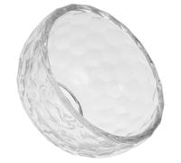 GRADENEVE Bol en Verre Rond pour Offrande Bouddhiste, Petit Récipient Transparent Facile à Nettoyer, Design Élégant et Usage Polyvalent pour Cérémonies Spirituelles