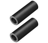 GRADENEVE Couvercle Magnétique en Caoutchouc Magnétique pour Conduit de Cheminée 2 Pièces Accessoire Anti-passage D'air Noir, et Ajustable pour Intérieur