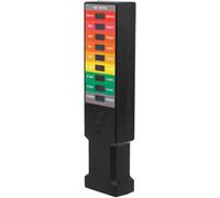 GRADENEVE Détecteur de Rayonnement Numérique Compact en Abs Portable pour Maison et Bureau Mesure Précise des Radiations Emf Instrument de Mesure à Ondes Élevées