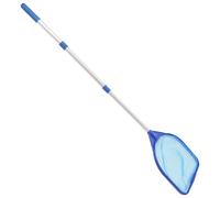 GRADENEVE Épuisette à Filet Fin pour Piscine et Bassin Filet Multi-Usage Léger et Extensible avec Manche Télescopique Outil Solide pour Nettoyage et Poissons