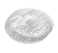GRADENEVE Lot de 6 Rapporteurs Plastiques Multifonctions 360° Échelle Haute Précision pour Dessin et Travail Quotidien, Outil pour Mesurer et Tracer des Angles