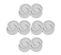 GRADENEVE Moule en Silicone 4pcs pour Biscuits et Chocolat D'étoile et Lune, Cuisson Célébrations Eid Mubarak, Sûr et Facile D'utilisation
