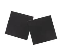 GRADENEVE Patch Autocollant Carré 8x8 Pouces pour Bassin, Lot de 2 | Caoutchouc Butyle Noir, Résistance UV et Usage Extérieur, pour Liner Epdm et Bassin de Jardin