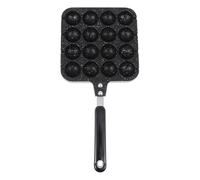 GRADENEVE Plaque de Cuisson Surface Lisse en Alliage D'aluminium Antiadhésive Moule à Pieuvre Cuisson des Œufs et Pâtisseries Couleur Aléatoire pour Takoyaki