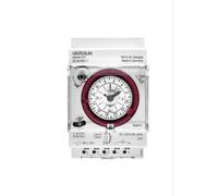 GRÄSSLIN 02.28.0001.1 talento 211 - horloge programmable analogique avec programme journalier et 3 jours de réserve de marche I 1 canal I 3TE I Montage sur rail DIN I LED jusqu'à 180W I incandescent e