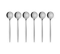 GRÄWE Cuillère à café Provence Lot de 6 Cuillères à Café Passe au Lave-Vaisselle Cuillère à Dessert Café Cuillère en Acier Inoxydable Petite Cuillère