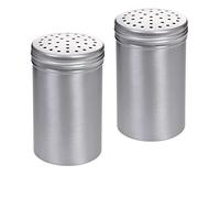 GRÄWE Lot de 2 saupoudreurs à frites en aluminium - Salière et épices (2 pièces)