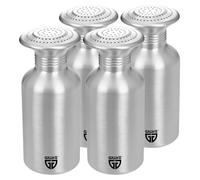 GRÄWE Lot de 4 saupoudreurs à frites en aluminium, salière et épices (4 saupoudreurs à frites)
