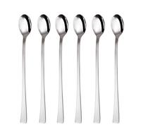 GRÄWE® Lot de 6 cuillères à Long Drink de 22 cm en Acier Inoxydable, série Würzburg