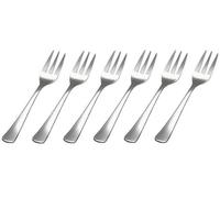 Gräwe Würzburg Lot de 6 fourchettes à gâteau en acier inoxydable