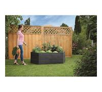 Graf - 2 Carrés Potager Avec 2 Sets D'extension - 995212 Gris