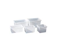 GRAF Bac plastique carré 160 l PE naturel - 812900