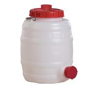 GRAF Bidon rond 10 l PE blanc 1 anse de transport D. ouv. de remplissage 120 mm GRAF Quantité:1