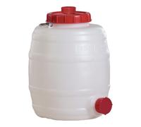 GRAF Bidon rond 15 l PE blanc 1 anse de transport D. ouv. de remplissage 120 mm GRAF Quantité:1