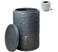 Graf Kit réservoir Arondo 250 L 995223 – robinet PE, couvercle – graphite