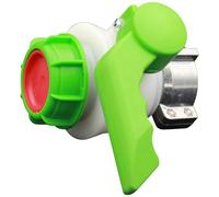 Graf Otto 874733 Robinet à Boisseau sphérique 62 mm DN 50 (Accessoire pour réservoir IBC) Blanc