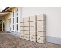 GRAF SLIM kit de réservoir mural 1400 L sable beige