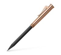 Graf von Faber-Castell 118532 - Crayon parfait or rose, dureté B, avec taille-crayon intégré, gomme et capuchon à rallonge