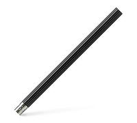 Graf von Faber-Castell 118646 - Crayons de rechange Crayon parfait, 5 pièces, platiné, noir