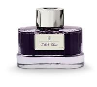 Graf von Faber-Castell - Flacon d'encre bleu violet, 75 ml | Encre pour stylo-plume indélébile, aux couleurs d'une intensité éclatante, présentée dans un élégant encrier