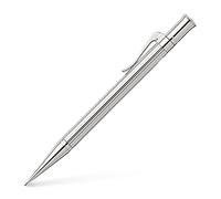 Graf von Faber-Castell - Porte-mine Classic plaqué platine, 0,7 mm | Entièrement plaqué platine avec un clip-plume massif, dureté B