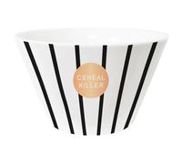 Grafik-Werkstatt Bol à céréales 100% or véritable | Bol en porcelaine Cereal Killer 61478 Blanc Grand format