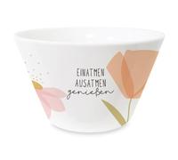 Grafik-Werkstatt Bol à céréales en porcelaine avec or véritable - Savourez