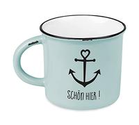 Grafik-Werkstatt Tasse à café vintage - Tasse en céramique à offrir - Maritime - Beau ici