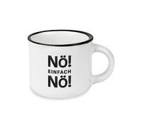 Grafik-Werkstatt Tasse à expresso vintage | Mini tasse en céramique à offrir | 95 ml | Nö!