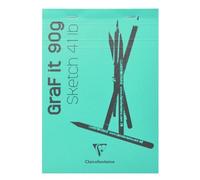 GraF'it bloc agrafé 80F A6 90g - Bleu turquoise