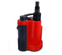 Grafner Pompe de Drainage à Aspiration Plate, Pompe Submersible avec Interrupteur Flottant Intégré et Anti-Retour, 750 W jusqu'à 10500 l/h, Aspiration Plate 1mm, 3mm d'Objets Étrangers, Pompe pour