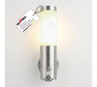 grafner® Torche Lampe murale Applique extérieure avec détecteur de mouvement en acier inoxydable E27 IP44