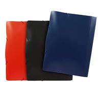 Grafoplás 2960710 Série XS Classeur à soufflet avec élastiques Noir