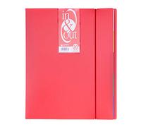 Grafoplás 39422051 Classeur A4 Rouge 20 pochettes