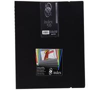 Grafoplas 39445010 - Classeur de 50 pochettes, A4, couleur noire