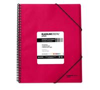 Grafoplas 39832254 - Classeur de 20 pochettes, A4, PP, couleur fuchsia