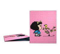 Grafoplás 88141949-carpeta anneaux A4 Motif Mafalda Pajarito, 4 anneaux de 25 mm