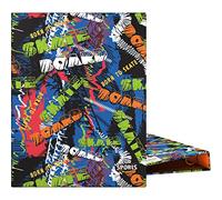 Grafoplás 88202652 Classeur à anneaux A5 4 anneaux ronds 20 mm Collection Sports, Skate