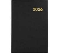 Grafoplas Bretagne Agenda 2026 1 jour par page 2026, noir, 14,5 x 21 cm, espagnol, couverture rigide et point de lecture, 288 pages, papier blanc 70 g certifié FSC, comprend planning et calendrier 3
